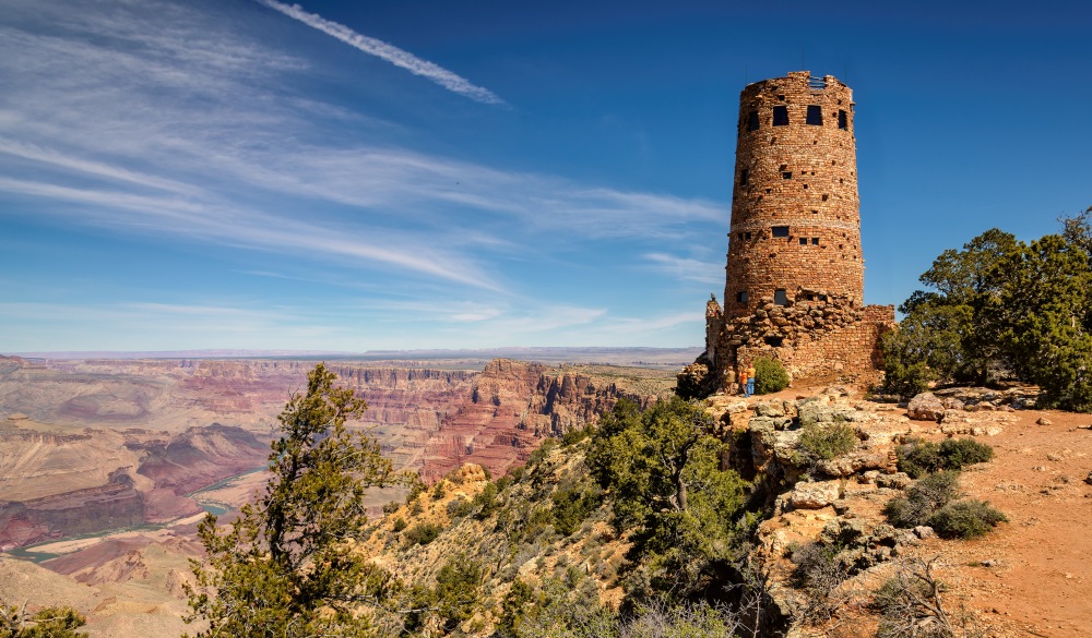 Desert View Watchtower Grand Canyon South rim, Arizona