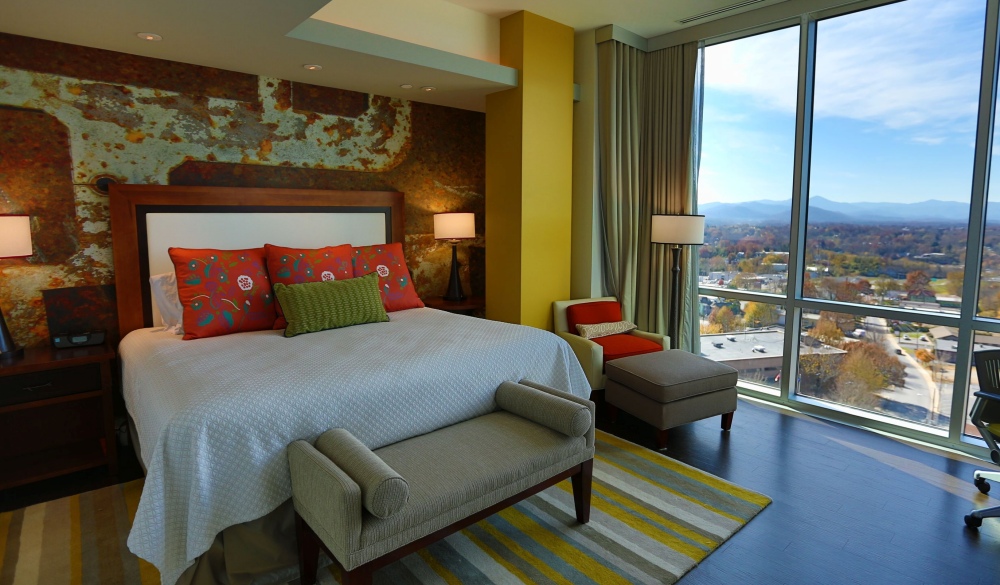 Hotel Indigo Asheville Downtown, affordable romantic getaways