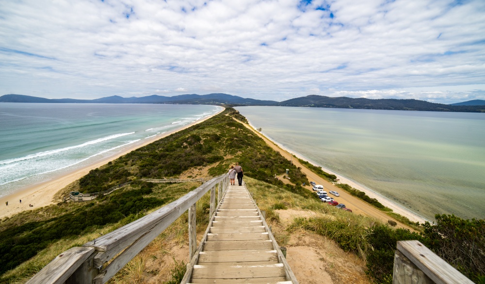 'The Neck' Bruny Island., Tasmania road trip destination