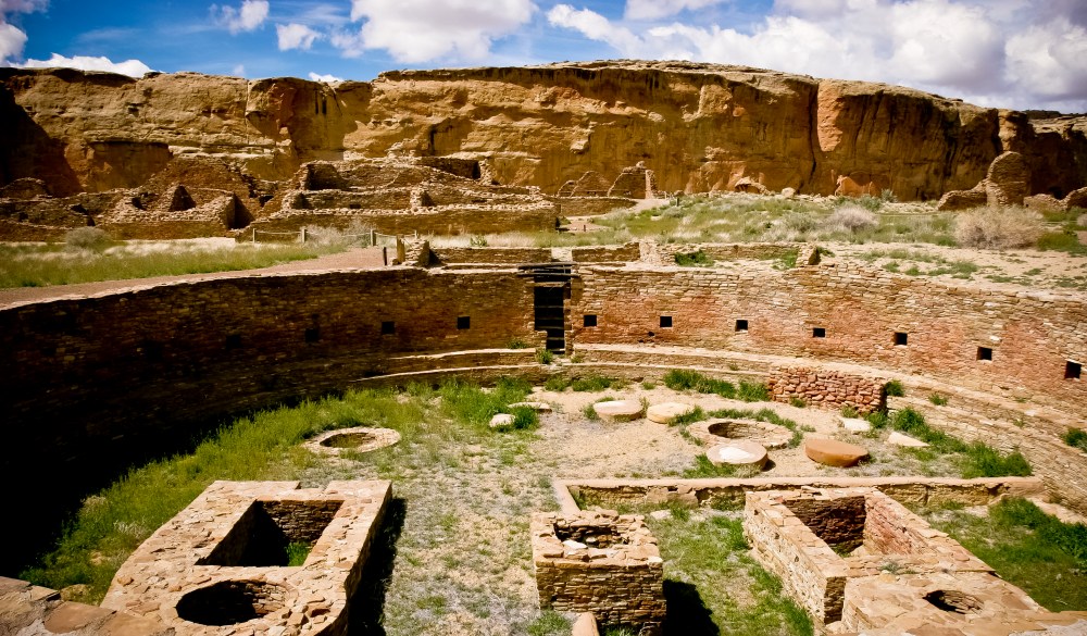 Kiva at the Chaco Culture National Park, UNESCo site