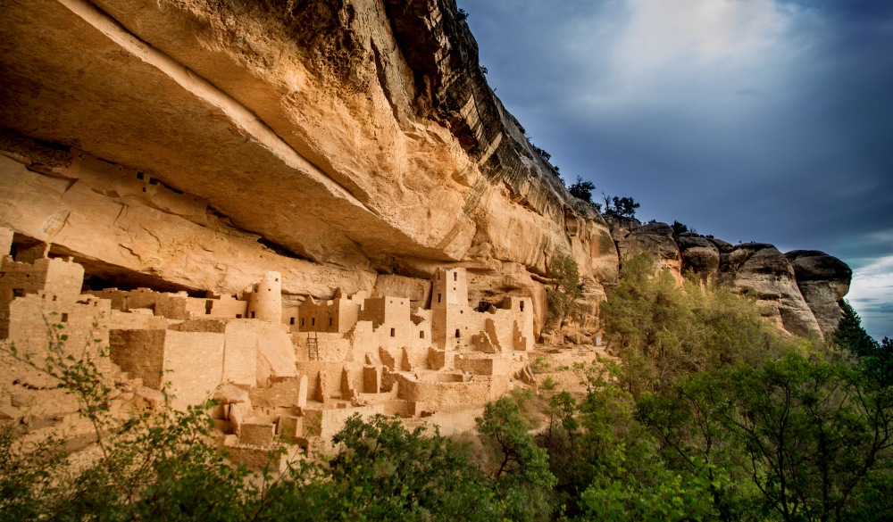 Colorado, Montezuma, Palace and Mesa Verde National Park, UNESCo site in the US