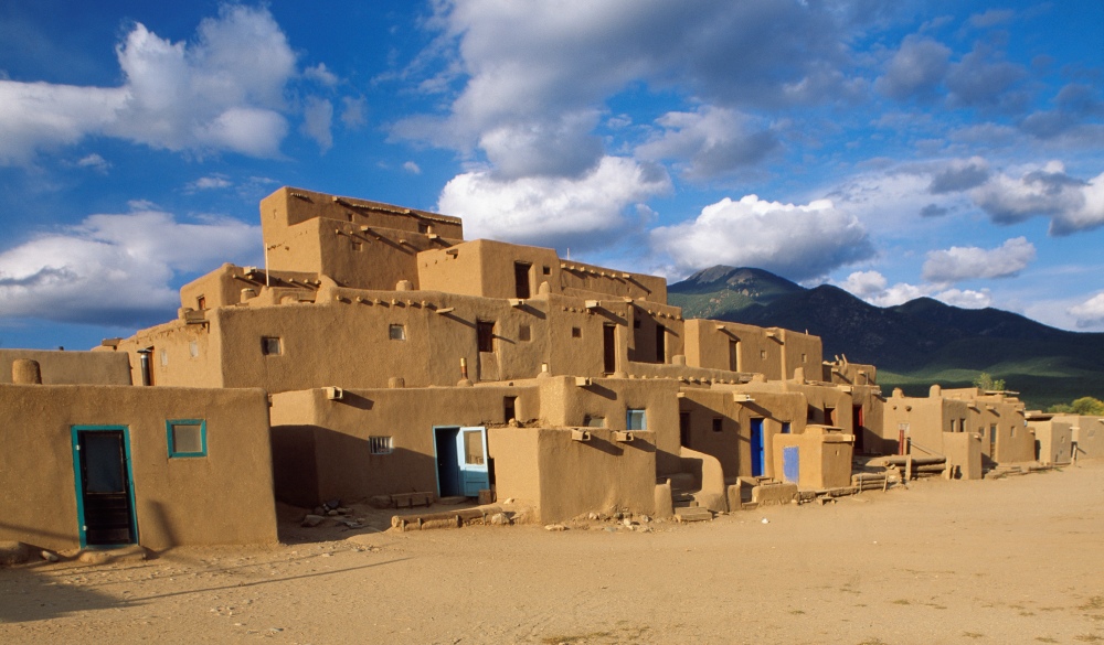 Taos Pueblo Village, UNESCO site in the US