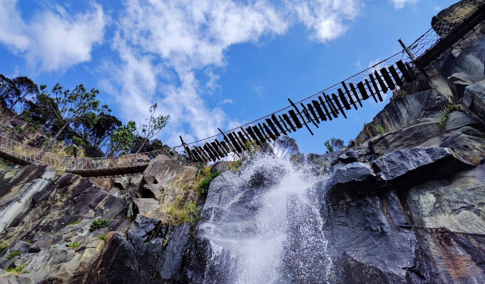 waterfalls in Launceston, Tasmania road trip destination