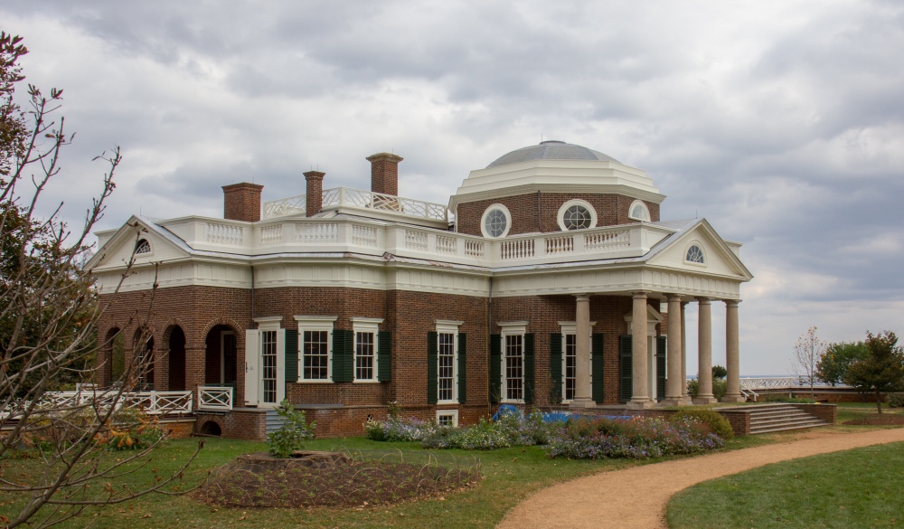 Home of Thomas Jefferson, Monticello, Virginia;