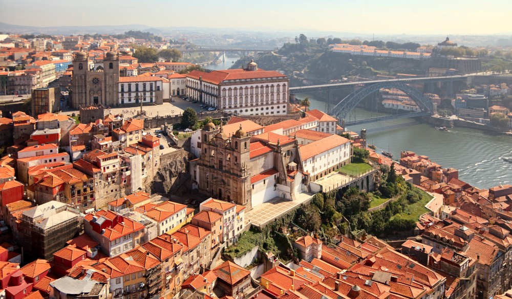 old town of Porto, Portugal, destination for a weekend getaways in europe
