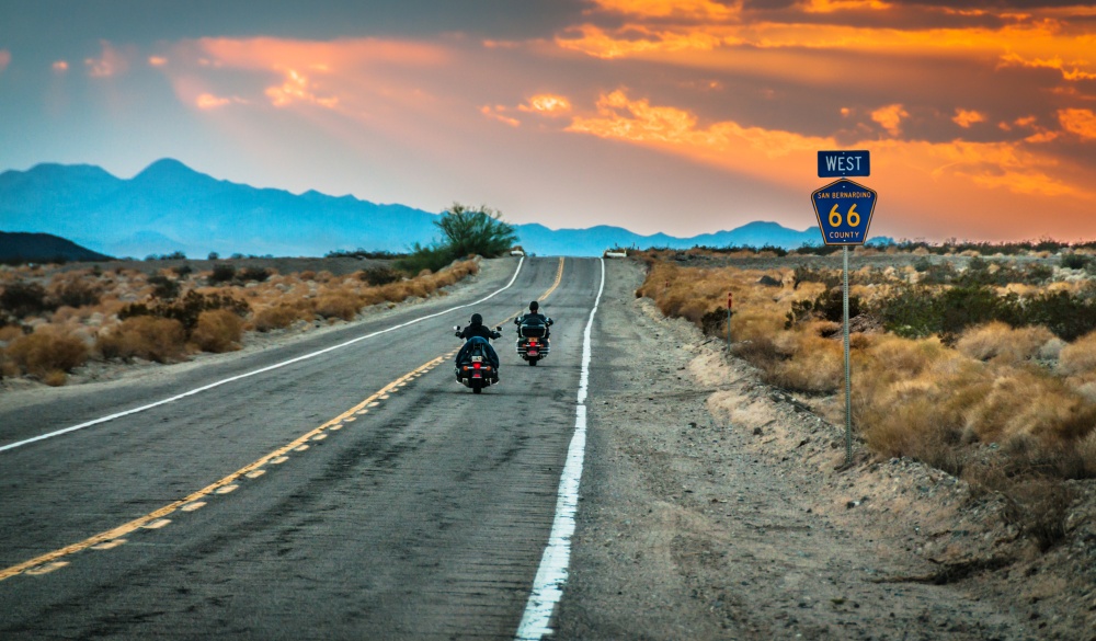 Route 66 Riders, motorcycle rides road trip
